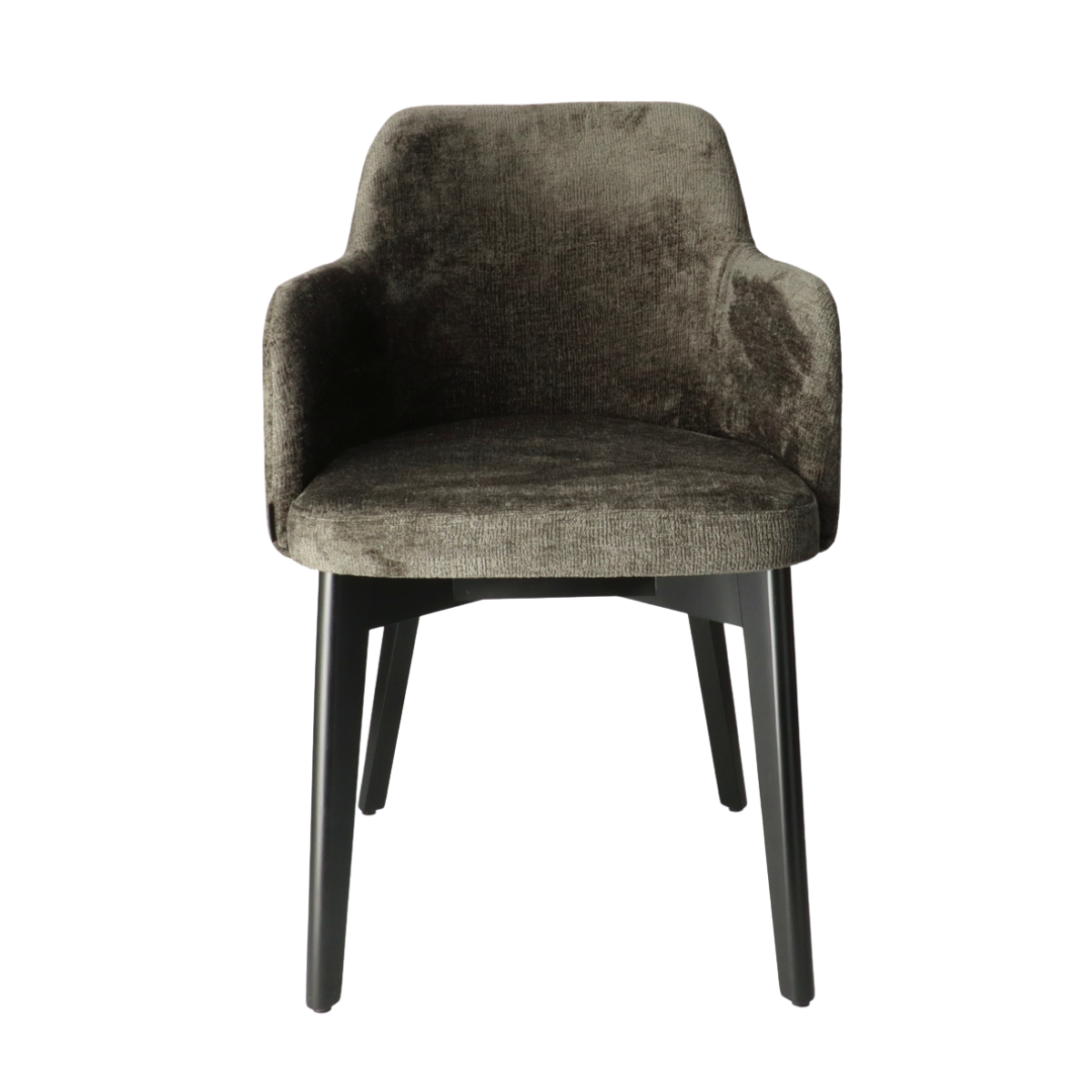 T JANEIRO ARM HARMONY  Green elegant Upholstered indoor chair